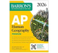 AP Human Geography Premium, 2026: Prep Book with 6 Practice Tests+ Comprehensive Review + Online Practice
