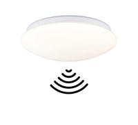 Ap Leonis Ii Hf-Sen Ip44 Led 16,5w Whitesel 280mm Blanc 230v Plastique