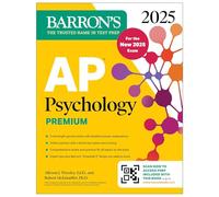 AP Psychology Premium, 2025: Prep Book for the New 2025 Exam with 3 Practice Tests + Comprehensive Review + Online Practice