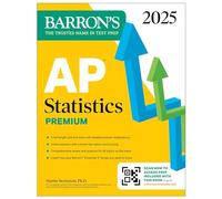 AP Statistics Premium, 2025: Prep Book with 9 Practice Tests + Comprehensive Review + Online Practice
