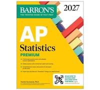 AP Statistics Premium, 2027: 9 Practice Tests + Comprehensive Review + Online Practice - Martin Sternstein Ph.D. - Barrons Educational Services - ebook (ePub) - Livre