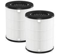 AP-T20 Lot de 2 filtres de rechange compatibles avec les purificateurs d'air Homedics AP-T20, AP-T20WT, AP-T20BK et AP-T22, filtre à air 3 en 1, pièce # AP-T20FL