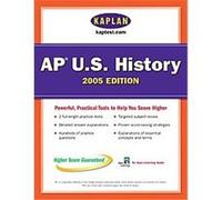 AP U.S. History 2005, Kaplan Test Prep And Admissions Betsy Fitzgerald, Mark Bach (Auteur)