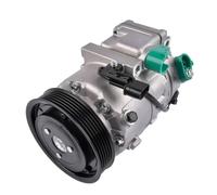 AP02 Compresseur A C avec embrayage 12 V compatible avec les pièces de moto automobile Fe 2011 2012 2013 2014 2015 2016 2017 2018 Compatible avec numéro de pièce 977011U600 977011U650