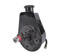 AP03 Noir Compatible avec la pompe de direction assistée Saginaw, style rainure de clavette, compatible avec les modèles Chevrolet, Ford, GM, Chrysler, série P