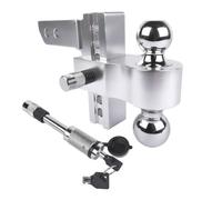 AP03 Remorque Hitch Compatible avec Un récepteur de 2 Pouces Drop de 6 Pouces ou montée 12500 lbs GTW TOW Attach Fits 2 ET 2-5/16 MONTAGES DE BALLES D'ÉTRAGE