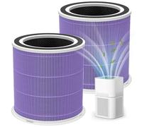 AP301 AP302 AP303 Lot de 2 filtres de rechange pour animaux de compagnie, compatibles avec les purificateurs d'air Dayette & JOWSET AP301 AP302 AP303 et AIRJOWSET AP304, filtre HEPA H13, conçu pour