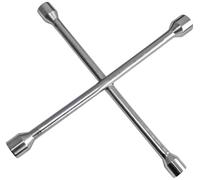APA 21059 Radkreuz verchromt 17mm 19mm 22mm 13/16\ Clé en croix (L x l x H) 355 x 355 x 50 mm