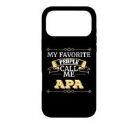 APA Grandpa My Favorite People Call Me APA Coque pour iPhone 17 Pro Max