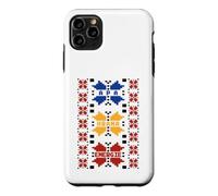 APA Hrana Energie Motifs d'art Folklorique Traditionnel roumain Coque pour iPhone 11 Pro Max