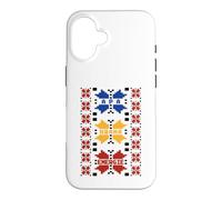 APA Hrana Energie Motifs d'art Folklorique Traditionnel roumain Coque pour iPhone 16