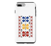 APA Hrana Energie Motifs d'art Folklorique Traditionnel roumain Coque pour iPhone 7 Plus/8 Plus