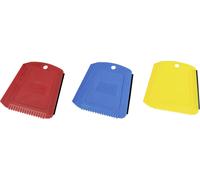 APA plastique, caoutchouc Grattoir à givre lèvre de raclage en caoutchouc (L x l x H) 5 x 120 x 120 mm pour voitures, pour SUV