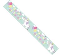 Apac - Drapeau licorne, Joyeux anniversaire - Film SG38240 (taille unique) (Coloré)
