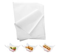 APACALI 500 Feuilles papier sulfurisé pour aliments, 28 x 38 cm Anti Graisse Papier Cuisson, papier à fromage, papier sulfurisé Deli pour hamburgers, sandwichs, viandes, imperméable et à l'huile