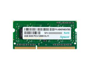 Apacer AS04GFA60CATBGC module de mémoire 4 Go 1 x 4 Go DDR3 240-pin DIMM