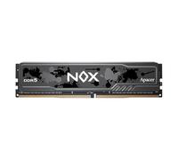 Apacer Barrette RAM Gaming NOX DDR5 16GB 6000MHz CL38 1,35V DIMM ECC PMIC dissipateur Noir