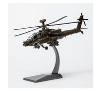 Apache 1 72 pour Hélicoptère Armé AH-64, Modèle d'avion De Simulation en Alliage, Militaire, Jouet Collection, Artisanat Kit de Jeu de Passe-Temps