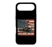 Apache AH 64 USA American Flag United States Patriotic Coque pour iPhone Air
