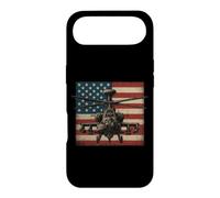 Apache AH 64 USA American Flag United States Patriotic Coque pour iPhone Air