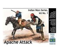 Apache Attack,indian Wars Series,kit No1 - 1:35e - Master Box Ltd. G