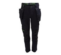 Apache Calgary Pantalon de Travail Stretch pour Homme Coupe ajustée, Noir, 34W x 29L