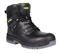 APACHE Chilliwack Bottes de sécurité imperméables avec fermeture éclair latérale Noir Taille 39