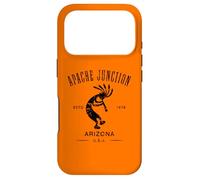 Apache Junction Arizona Dancing Kokopelli Design Vieilli Coque pour iPhone 17 Pro