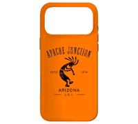 Apache Junction Arizona Dancing Kokopelli Design Vieilli Coque pour iPhone 17 Pro Max