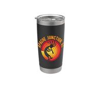 Apache Junction Arizona Dancing Kokopelli Southwest Design Gobelet isotherme en acier inoxydable double paroi