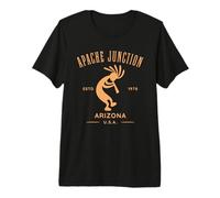 Apache Junction Arizona Dancing Kokopelli T-Shirt Haut de Gamme