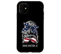 Apache Junction AZ Messy Hair Bun Ribbon Lunettes de Soleil Coque pour iPhone 11