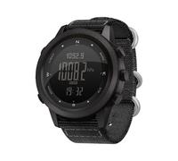 (APACHE46) Montre connectée pour adultes avec altimètre, baromètre, thermomètre et boussole. Montre