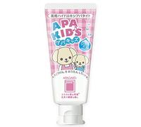 Apagard Apa Kids - Pâte à dents pour enfants - 60 g - Sans fluorures, faible mousse - Formule à base de minéraux doux avec nano-hydroxyapatite
