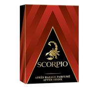 Apaisement immédiat et parfum authentique après le rasage - SCORPIO Après-rasage Homme Rouge, 100 mL - Lot de 3