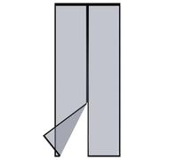 Apalus VP Moustiquaire Magnétique Pour Porte - Maille Ultrarésistante, Joint Magnétique de Haut en Bas, Fermeture Automatique, Garde l'Air Frais à l'Intérieur (110x210,Noir)