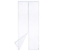 Apalus VP Moustiquaire Magnétique Pour Porte - Maille Ultrarésistante, Joint Magnétique de Haut en Bas, Fermeture Automatique, Garde l'Air Frais à l'Intérieur(80x210,Blanc)