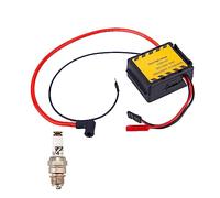 APAP Kit d'allumage CDI + bougies d'allumage pour moteur Retrol HM-01 Hit and Miss