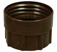 Apart 5031 Adaptateur pour bidon de 60 l avec filetage interne et filetage fin pour pompe à douille - ABACUS Marron - Convient pour nos bidons 60 l 70 mm Filetage intérieur et 60 mm