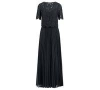 APART Fashion Abendkleid mit Spitzenjacke Robe, Noir, 44 Femmes