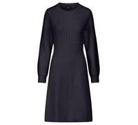 APART Fashion Robe en Tricot, Bleu Nuit, 38