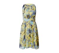 APART Robe bleu marine / turquoise / citron / noir, Taille 38