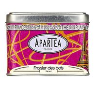 AparTea - Fraisier des bois - 100g boîte métal - Thé vert à la fraise - thé français à la fraise - thé bonne humeur - amazon.fr : @aparteafrance
