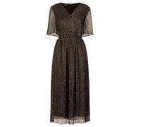 ApartFashion Robes pour Femmes, Noir métallisé, 48