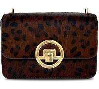 Apatchy Apatchy Leopard The Tilly Dark Hair-On Leather Bag