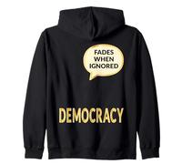 Apathie Politique Démocratie Sweat à Capuche