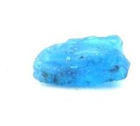 Pierres et Minéraux. Apatite bleu neon. 1.06 ct. Betroka, Anosy, Madagascar.