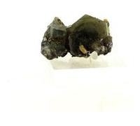 APATITE + MUSCOVITE en provenance du PORTUGAL, Covilhã - Pierre Naturelle de Collection, Cristal Rare et Brillant 19.45 ct - Certificat d'Authenticité Inclus 15 x 14 x 9 mm G