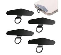Apausvcm Lot de 4 cordons universels en métal pour téléphone portable, cordon de téléphone portable, pièce de rechange pour coque de téléphone portable, sangle de sécurité pour téléphone portable