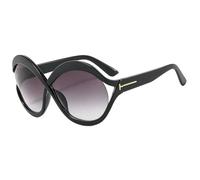 APAYAN Lunettes de Soleil Femme Lunettes De Soleil Oversize Monture Ronde Lunettes De Soleil pour Femmes Lunettes De Voyage en Plein Air pour Femmes Uv400 Oculos De Sol-Magnifique